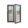 Two Track Aluminium Casement Doors Hinge Windproof Design